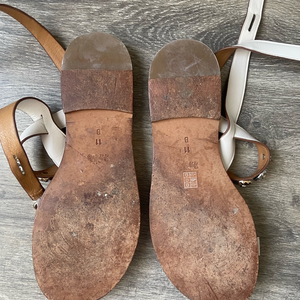 Coach White Sandals - Picture 5 of 5